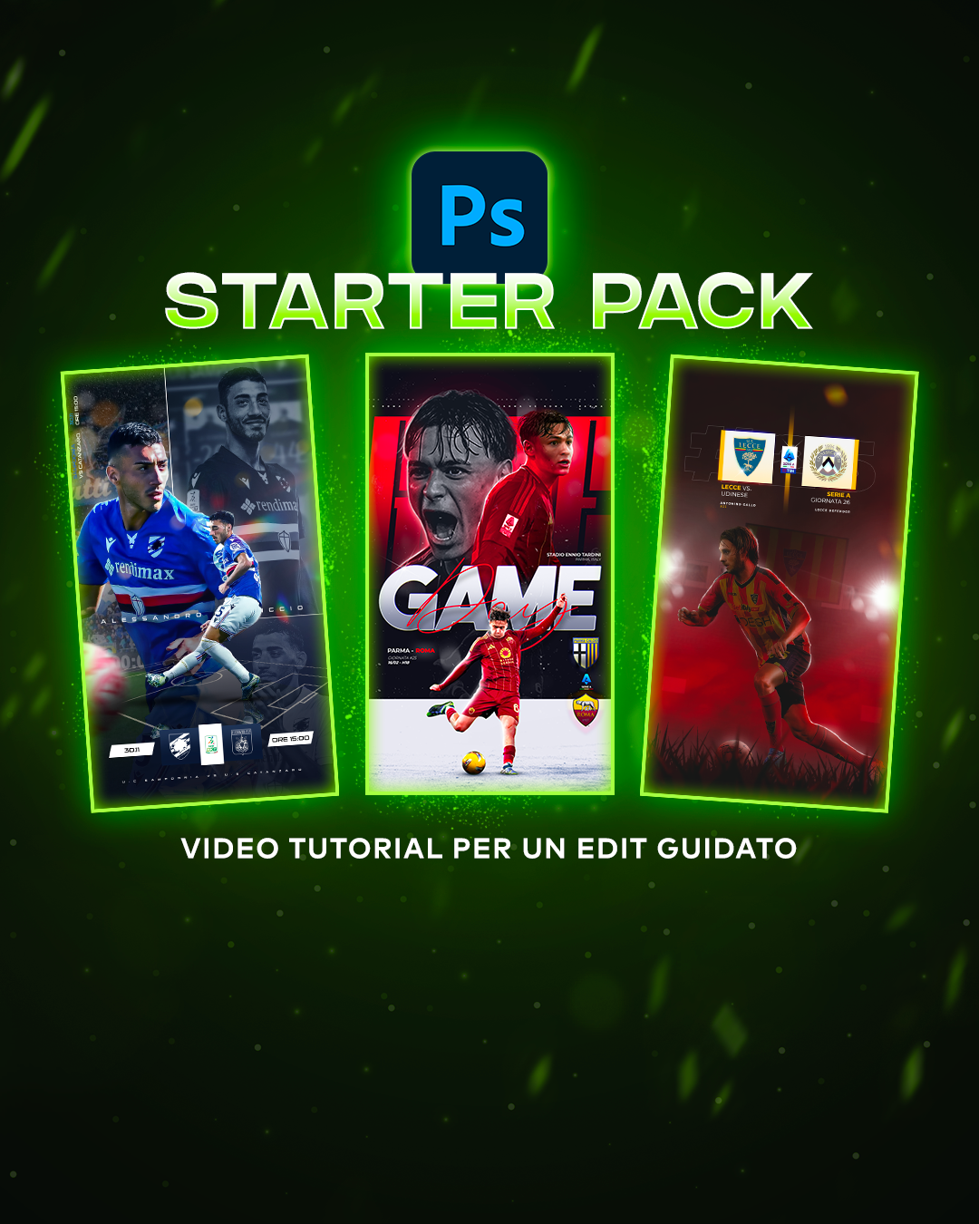 STARTER PACK - 3 FOOTBALL MATCHDAY STORIES